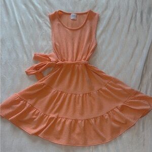 NWOT Livi by Olivia Rae, stretchy & soft dress 🍑🧡👗